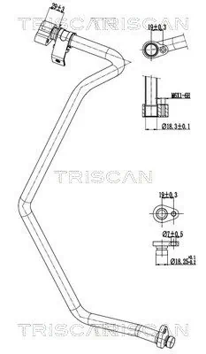 Cablu klimatyzacji nissan OPEL renault