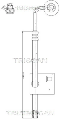 Furtun hidraulic sistem directie