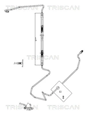 Cablu WSPOMAGANIA VOLVO S60 I/S80 I/V70 II/ XC70 I CROSS COUNTRY