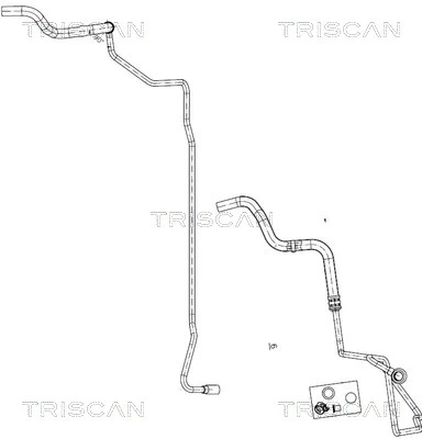 Furtun hidraulic sistem directie