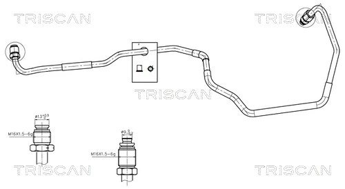 Furtun hidraulic sistem directie