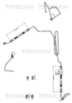 Furtun hidraulic sistem directie
