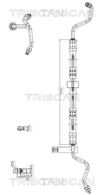 Furtun hidraulic sistem directie