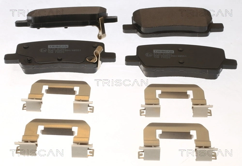 Set placute frana