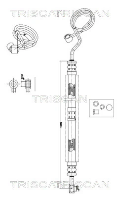Cablu WSPOMAGANIA VW PASSAT B5/A4 B5 94-00