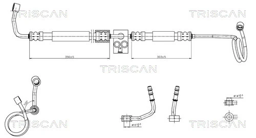 Cablu WSPOMAGANIA AUDI A6 (C5) 3 7-4 2 98-05