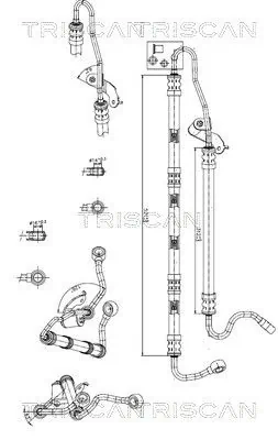 Cablu WSPOMAGANIA BMW 1 (E81 E82 E87) 3 (E90 E91 E91) X3 (E84) 06-