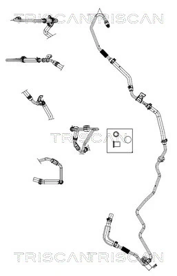 Furtun hidraulic sistem directie