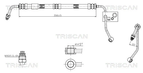 Furtun hidraulic, sistem de directie