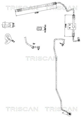 Furtun hidraulic sistem directie