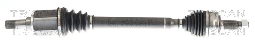 Semiax stanga 675mm