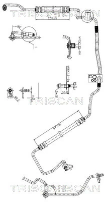 Furtun hidraulic sistem directie