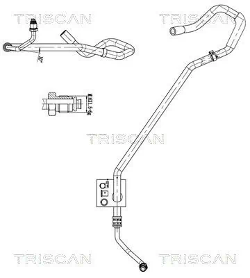 Cablu WSPOMAGANIA VW GOLF III/GOLF IV CABRIO/VENTO 91-