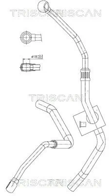 Cablu WSPOMAGANIA BMW BMW 5 (E39) 3.5/4.4 03.96-12.03