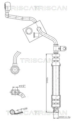 Cablu WSPOMAGANIA VW A4/PASSAT/SKODA SUPERB 96-05