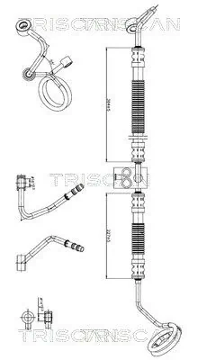 Cablu WSPOMAGANIA AUDI A8 (D2) 3 3-4 2 95-02