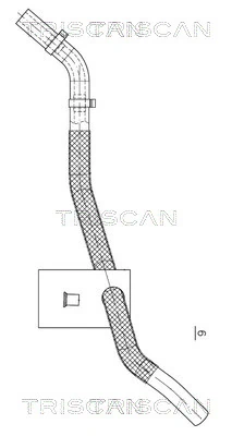 Furtun hidraulic sistem directie