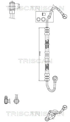 Furtun hidraulic sistem directie