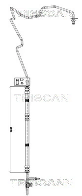Furtun hidraulic sistem directie