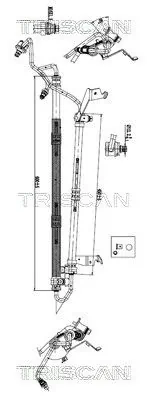 Cablu WSPOMAGANIA BMW X3 (E83) 2 5/3 0I 04-06