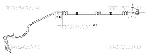 Furtun hidraulic sistem directie