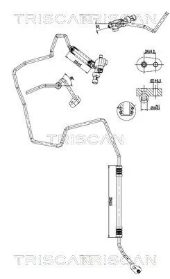 Cablu klimatyzacji FIAT Ducato 2.3D 14-