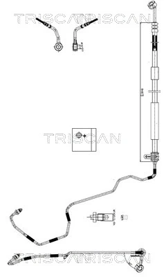 Cablu WSPOMAGANIA HYUNDAI SANTA FE I 2 0/2 4 00-06