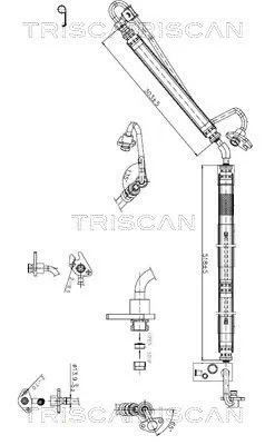 Cablu WSPOMAGANIA AUDI A4 (B8) 2 0TFSI 08-