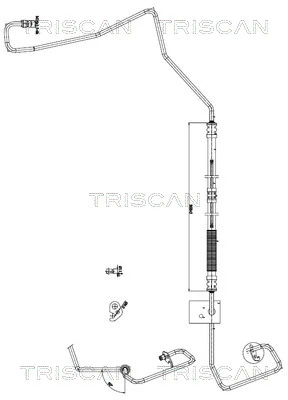 Furtun hidraulic sistem directie