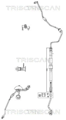 Furtun hidraulic sistem directie