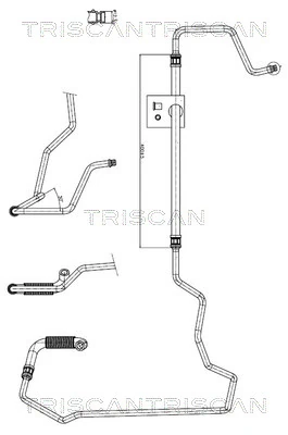 Furtun hidraulic sistem directie