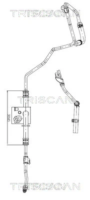 Furtun hidraulic sistem directie