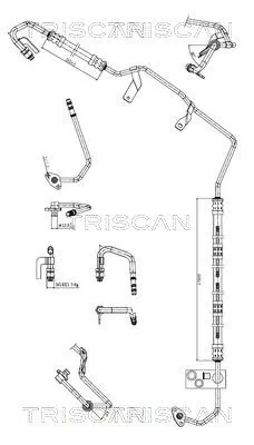 Cablu WSPOMAGANIA VW MULTIVAN T5 TRANSPORTER T5 09-