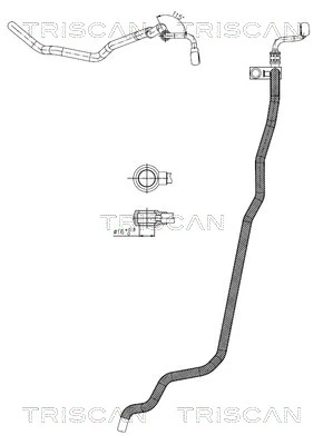 Cablu WSPOMAGANIA AUDI A6 (C6) 05-11