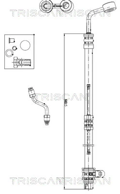Furtun hidraulic, sistem de directie