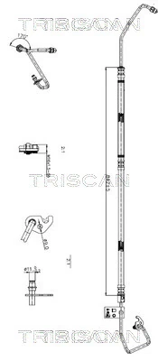 Furtun hidraulic, sistem de directie