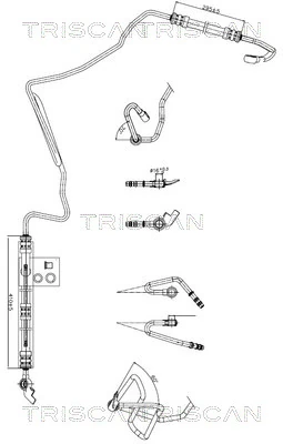 Furtun hidraulic sistem directie