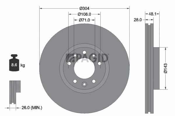 Disc frana