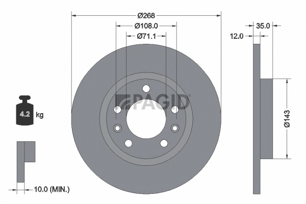 Disc frana