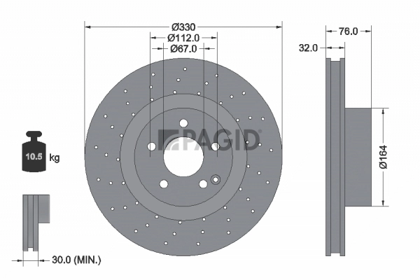 Disc frana
