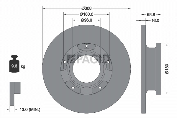 Disc frana