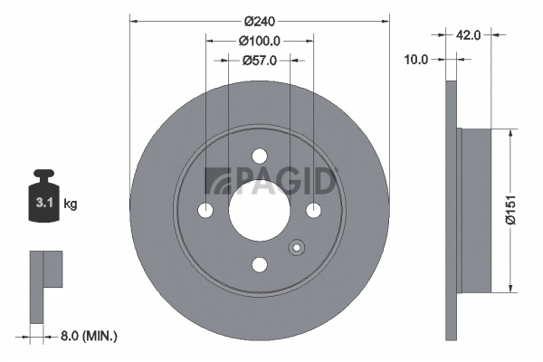 Disc frana