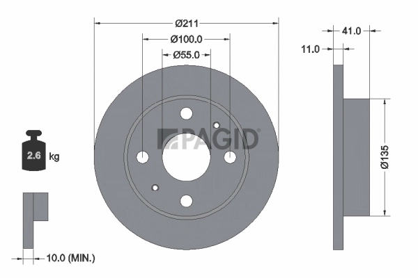 Disc frana