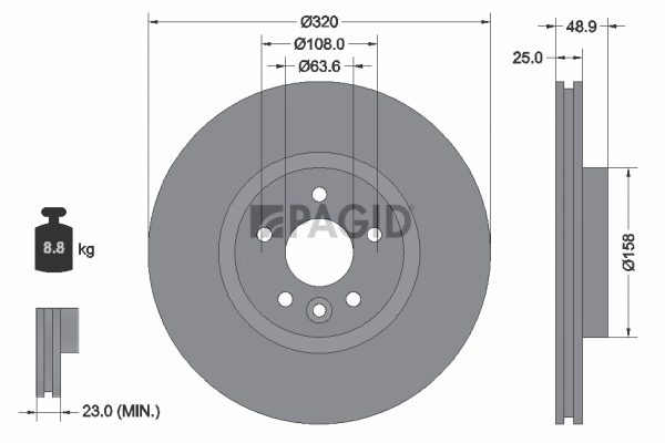 Disc frana