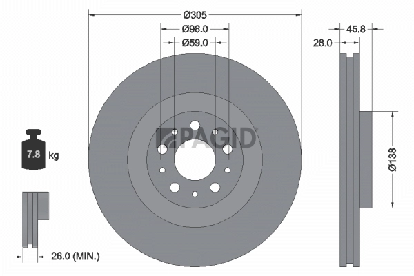 Disc frana