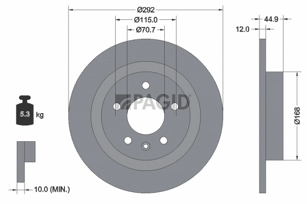 Disc frana