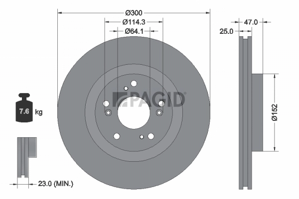 Disc frana