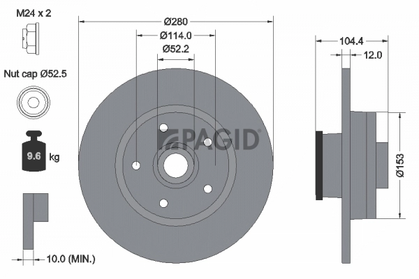 Disc frana