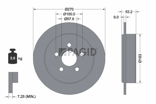 Disc frana