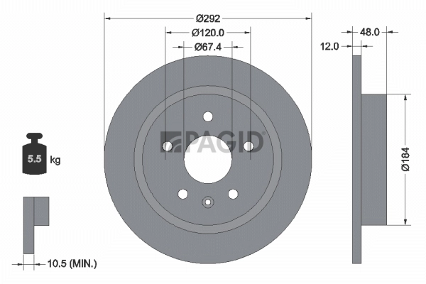 Disc frana